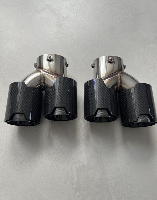 Karbonowe końcówki wydechu BMW