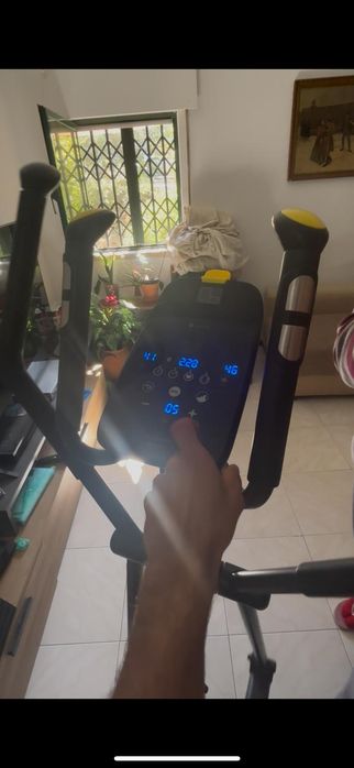 Bicicleta estática elíptica Domyos