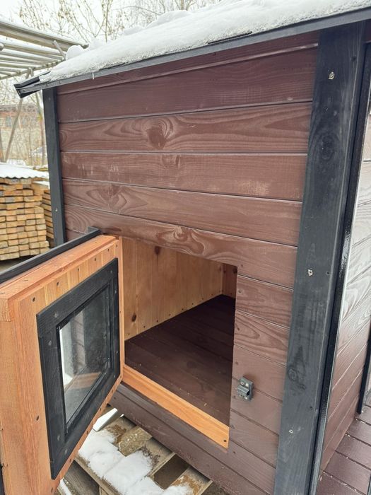 Будка вольєр металевий