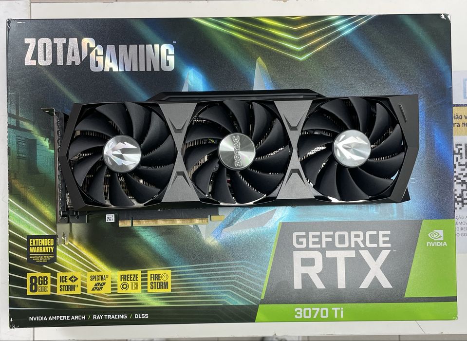 Zotac 3070 Ti Gaming 8GB 268BIT GDDR6X