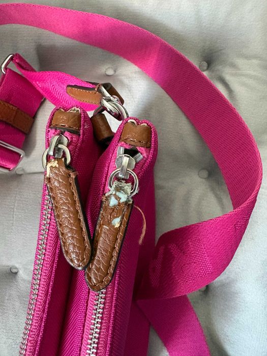 Lauren Ralph Lauren LANDYN - torba na ramię fuksja