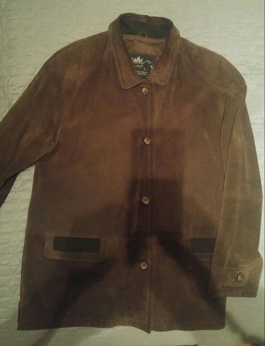 Kurtka skórzana męska