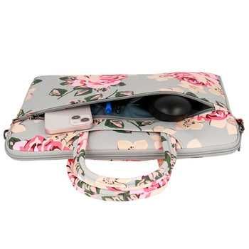 Torba Wonder Briefcase Laptop 15-16 cali szare róże
