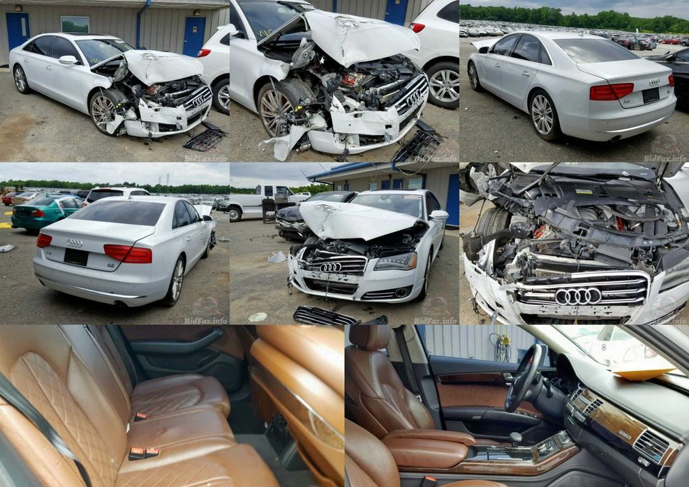Audi A8 D4 2012 roku 4.2 L USA