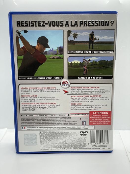 Tiger Woods PGA Tour 06 PS2 PlayStation 2 Po Angielsku