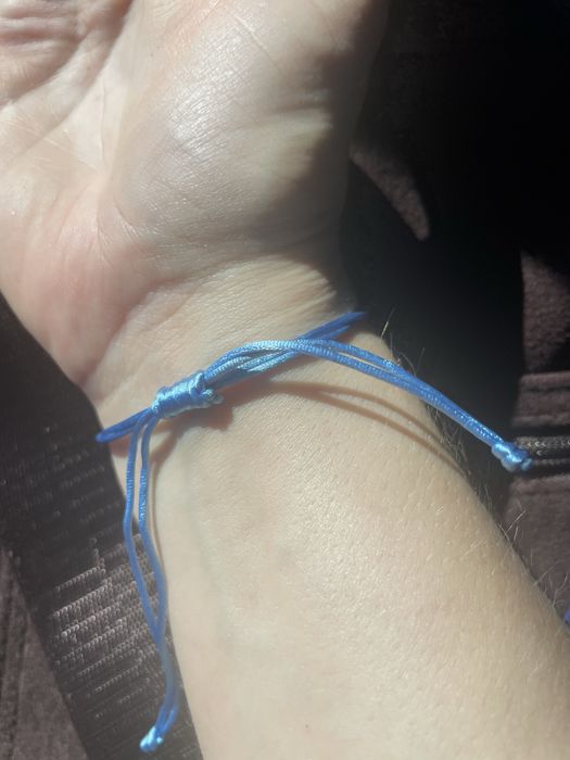 Bransoletka na sznurku dla mamy serce
