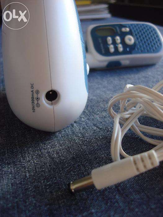 Intercomunicador de vigilância de bébés.