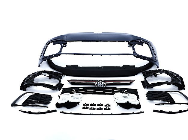 Комплект бампера  для Volkswagen Golf 8 (2018-2025) Стиль Gti