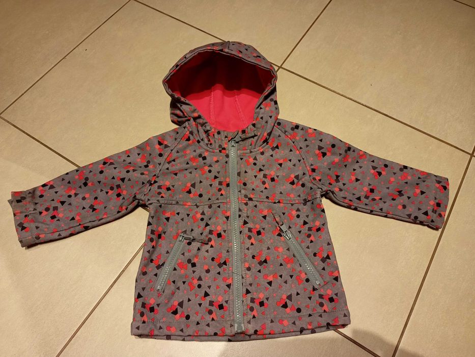 Kurteczka dziewczęca Softshell 9-12 m-cy