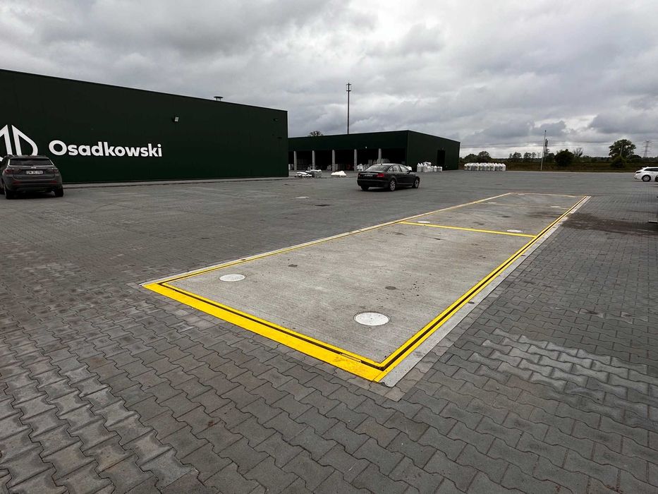 Waga Samochodowa 50 60 ton Zagłębiona, wozowa Betonowa Solidna