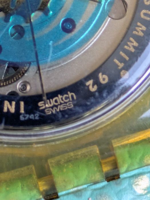 Swatch 1991 automat ETA 2842 kolekcjonerski