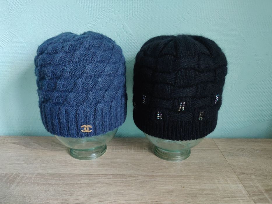 Вязаные шапки женские,теплые.