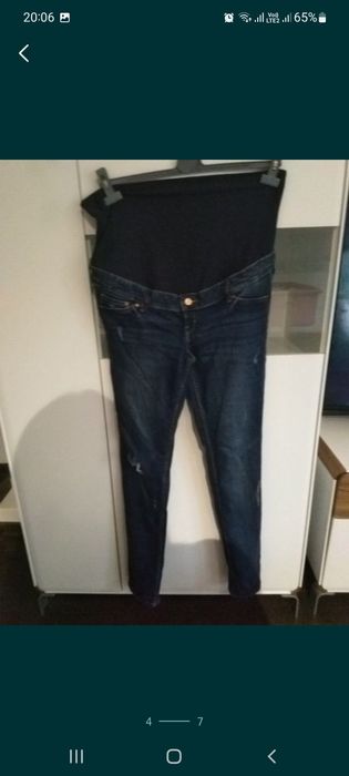 Ubrania ciążowe rozmiar M i L. 10 zł sztuka.