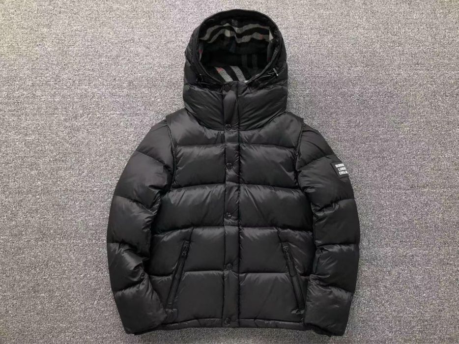 пуховик Burberry