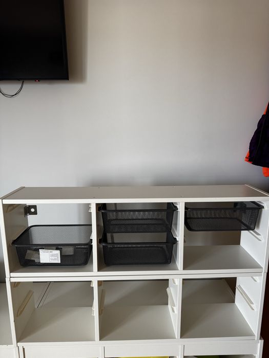 2 modulos de arrumacao de parede Trofast ikea