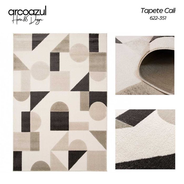 Tapete Cali  - 120x170cm - Várias cores e Medidas By Arcoazul