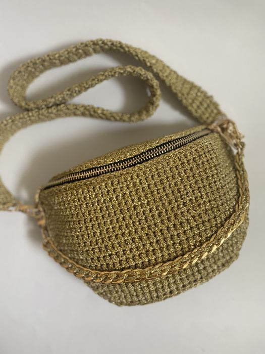 Сумка бананка гачком