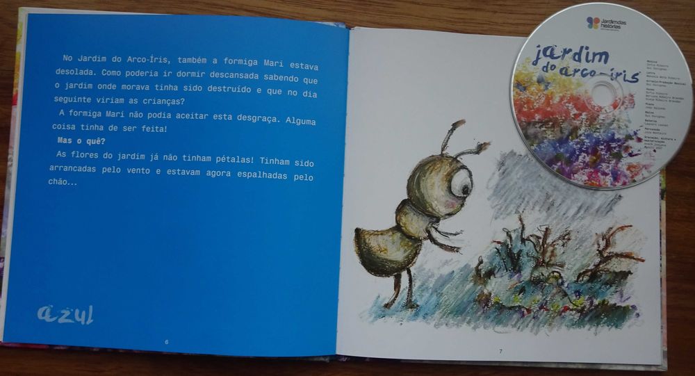 Jardim do Arco Íris (Inclui CD com a música "Jardim do Arco-Íris)