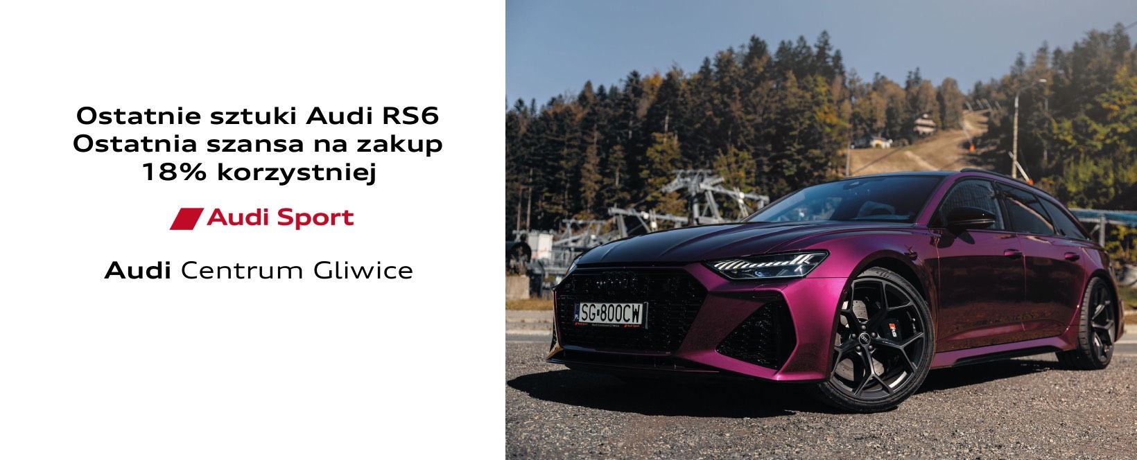 Audi Centrum Gliwice top banner