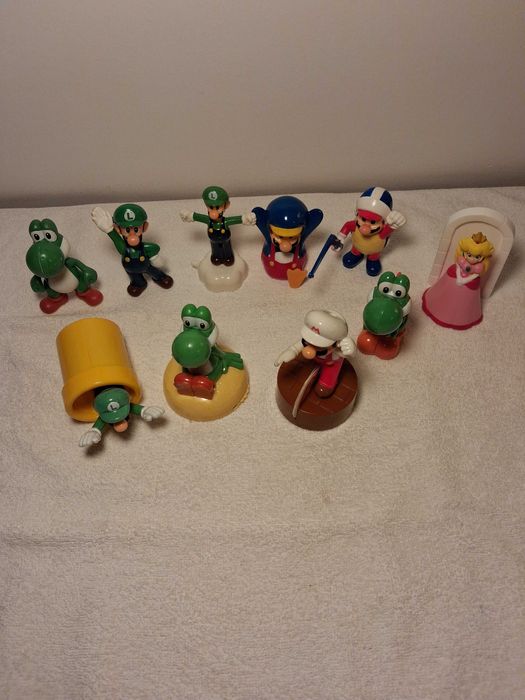 Figuras Super Mário Mc Donald's