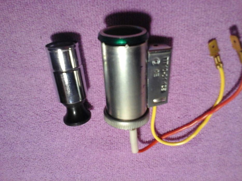 Прикуриватель Таврия, Славута, ЗАЗ, ВАЗ с подсветкой, Оригинал СССР