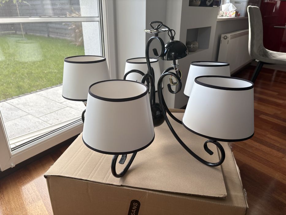 Lampa sufitowa 5 punktowa