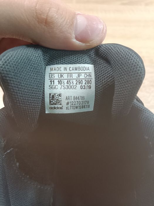 Кроссовки Adidas Daily 2.0 (Натуральная замша) — Размер 45.3 (29 см)