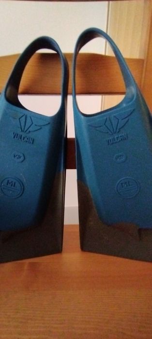 Pés pato pouco usados