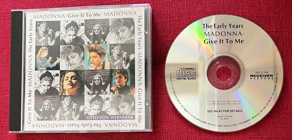madonna lote - 01 cd album + 03 cd single