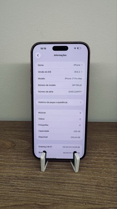 Iphone 17 Pro Max Laranja 256GB (E-SIM)