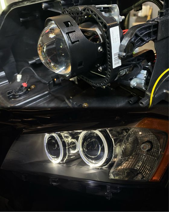 Полировка фар , перепаковка , ремонт, установка линз, бронепленка