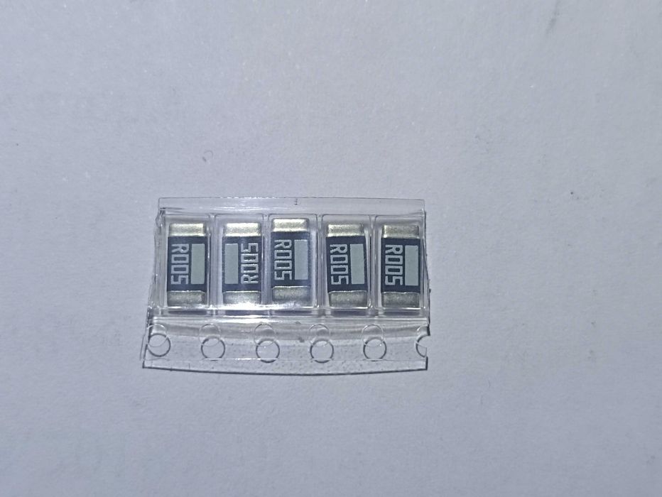 50шт Набор резисторів SMD 2512 0,001-0,015-0,1 0.005-0,01 02-05-1Ом