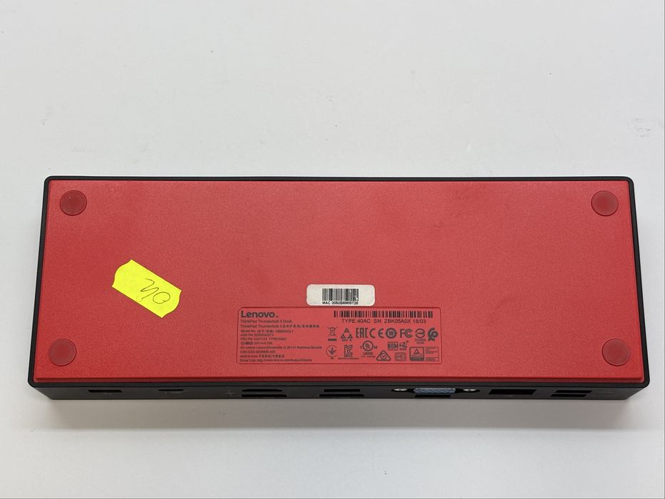 Stacja Dokująca Lenovo Thinkpad Thunderbolt 3 Dock