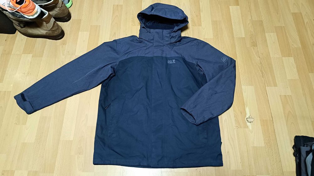 Kurtka funkcyjna 3w1 JACK WOLFSKIN TEXAPORE r.XL stan bardzo dobry