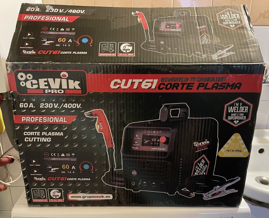 Przecinarka plazmowa inwerterowa - CEVIK PRO CUT61