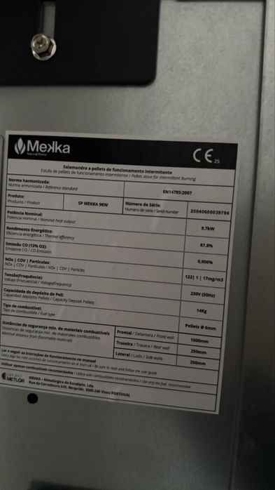 salamandra pellets 9kW