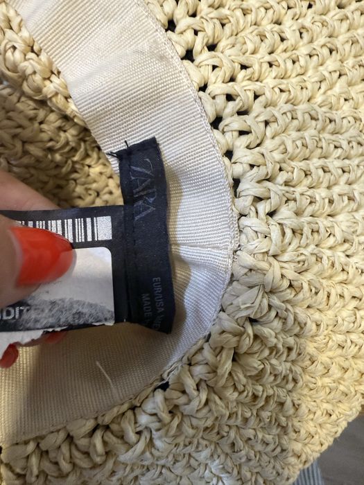 Шляпа соломʼяна zara
