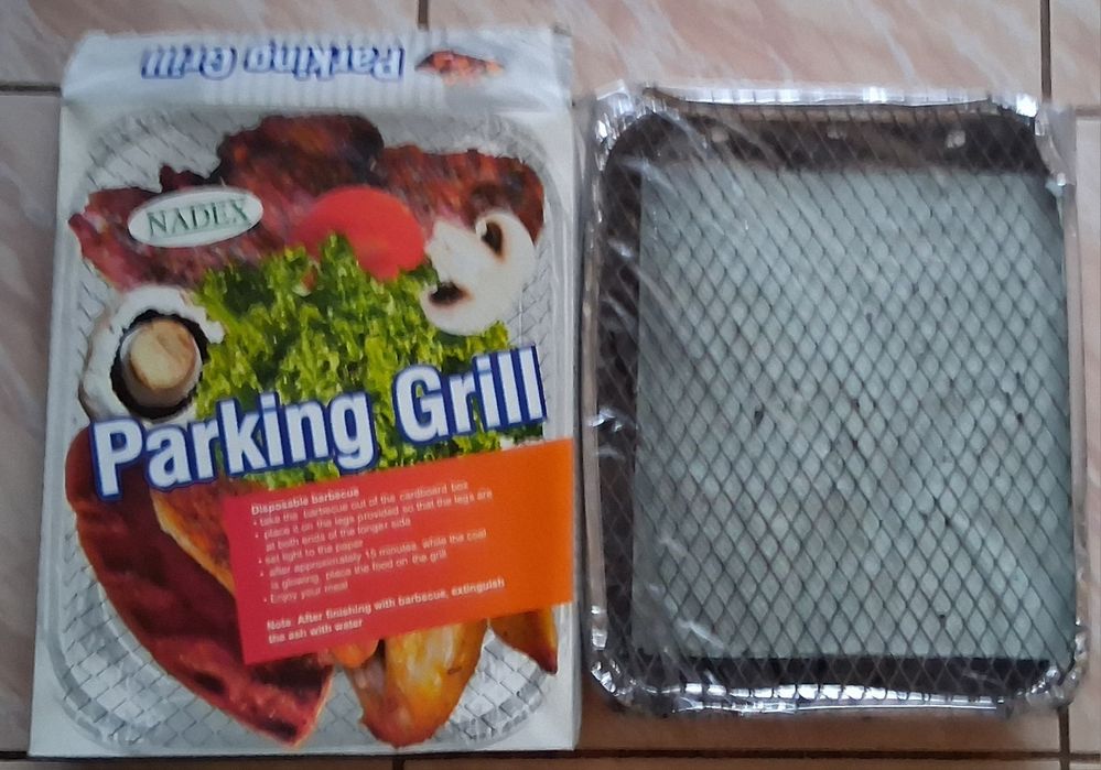 OKAZJA.Gril jednorazowy PARKING GRILL NADEX.