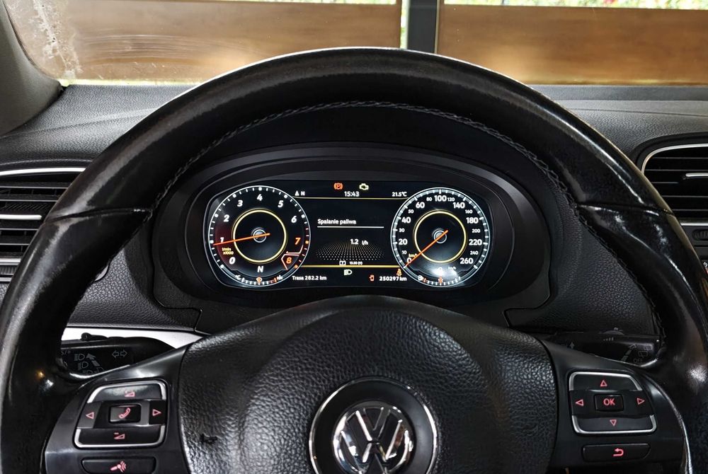 VIRTUAL COCKPIT licznik cyfrowy VW Passat Golf 6 VI zegary IPS