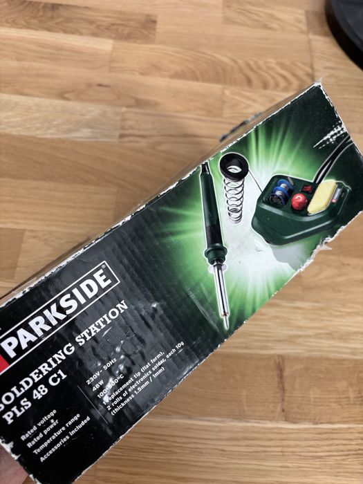 Praktycznie nowa stacja lutownicza Parkside