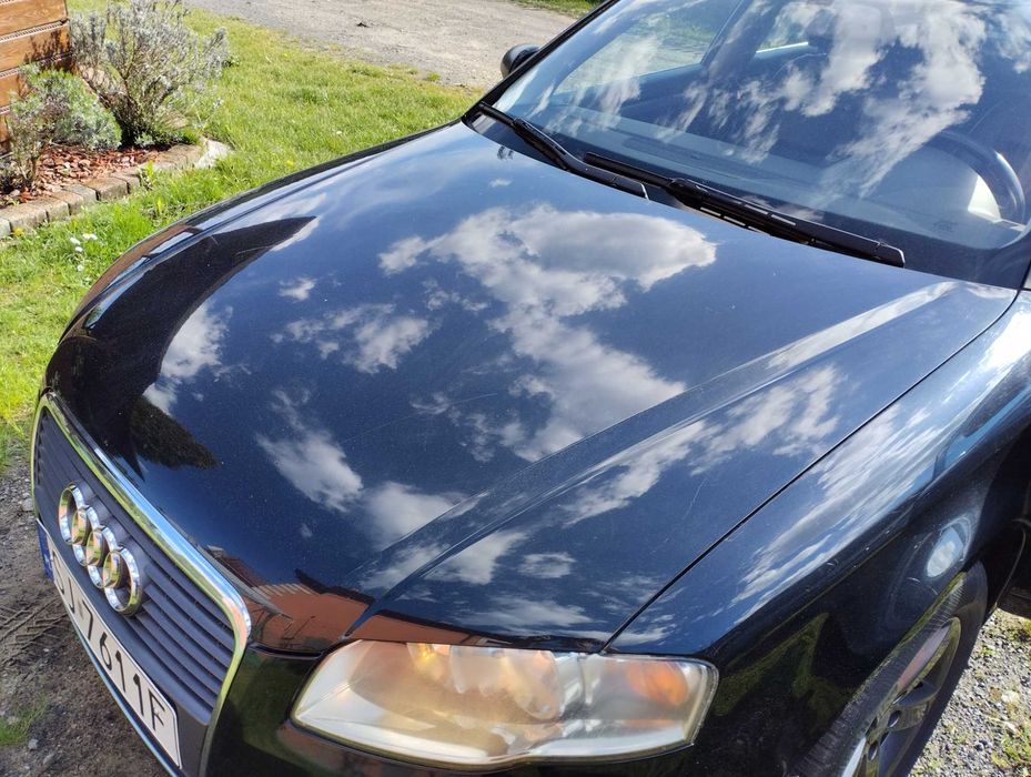 AUDI A4 B7 MASKA czarna LY9B w kolor - lakier oryginał