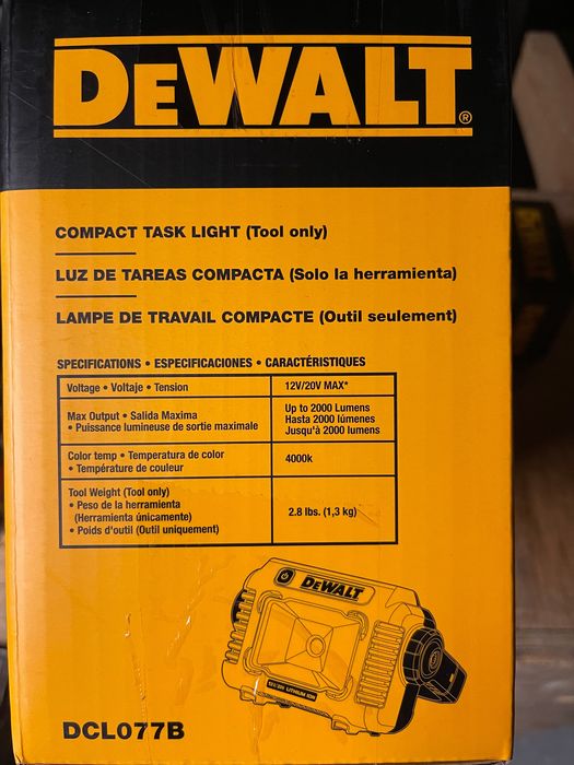 Dewalt  Luz  LED
