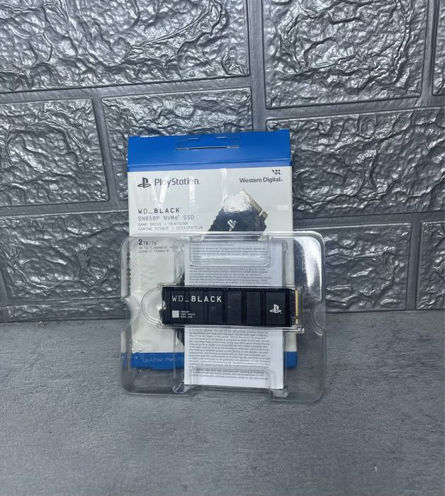 SSD M.2 2TB Western Digital Black SN850P(7300Mb/s)100%