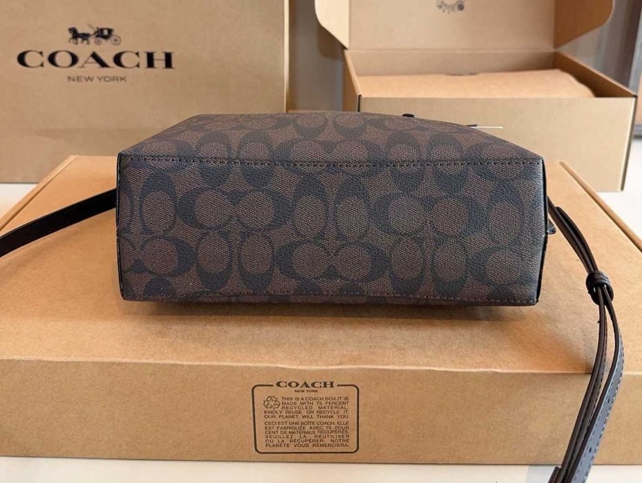 Шкіряна сумка Coach Mollie Tote