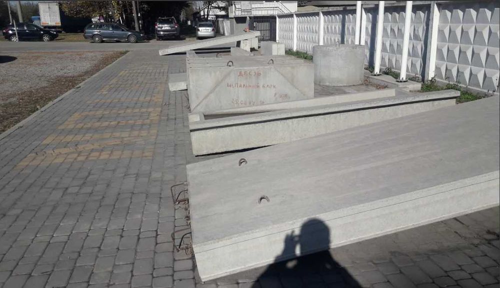 Плити перекриття Панелі 24-12 Замір, Доставка Фундаментні блоки