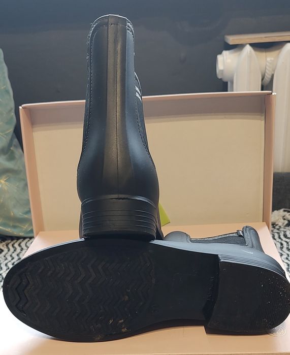 Botki damskie czarne