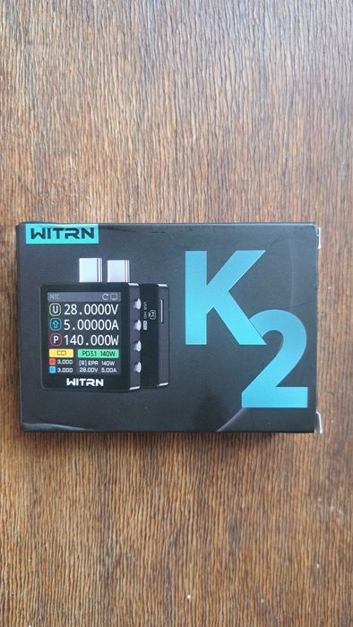 Usb тестер witrn k2