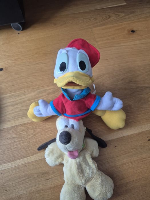 2 maskotki Disney Kaczor Donald i Pluto7