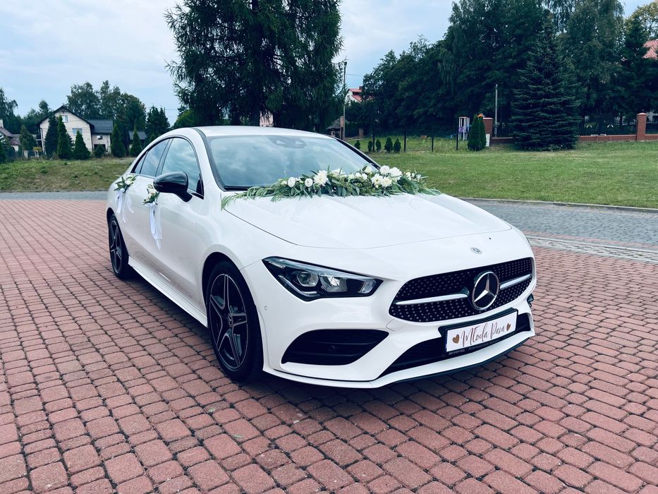 Auto do ślubu Mercedes CLA AMG