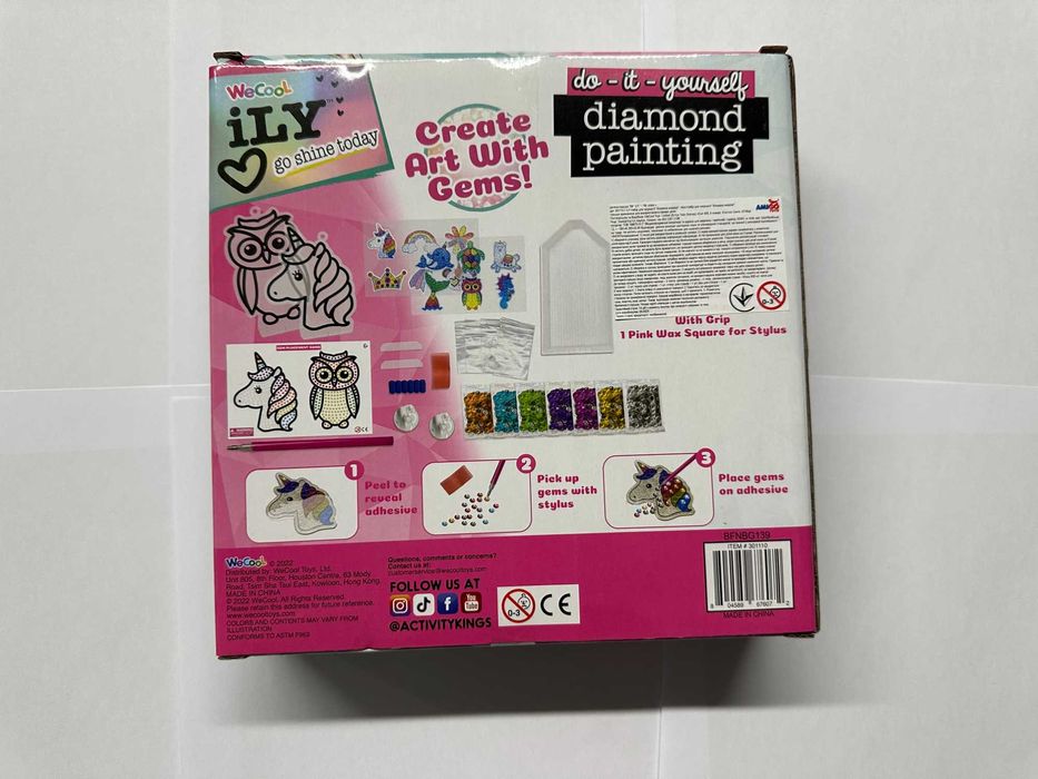 Набір для творчості WeCool Алмазна мозаїка 301110-1, розпродаж